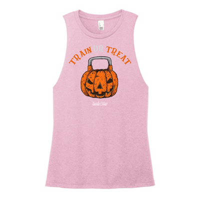 Train or Treat Color Muscle Tank