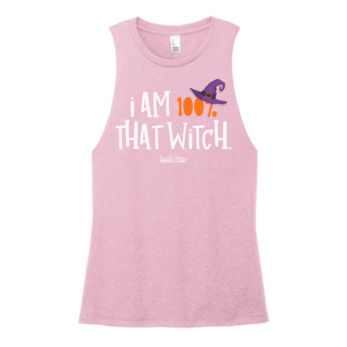 100% That Witch Color Muscle Tank