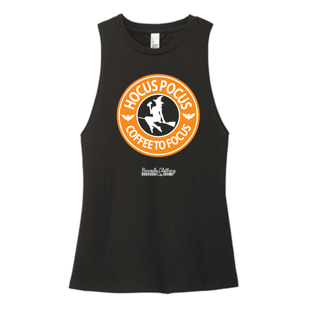 Hocus Pocus Coffee Color Muscle Tank