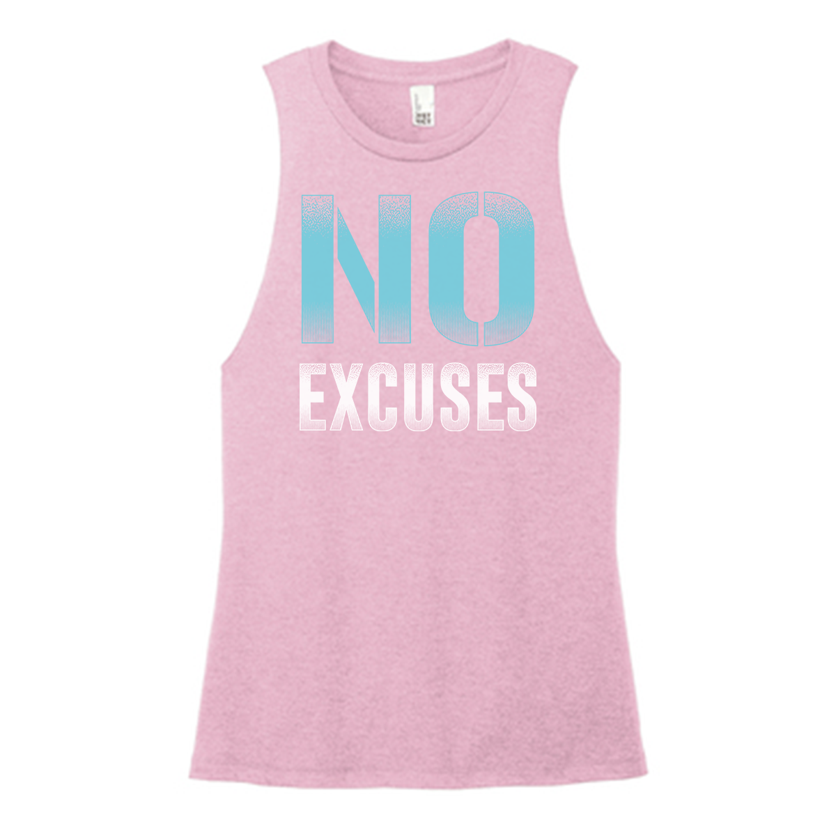 No Excuses Color Muscle Tank