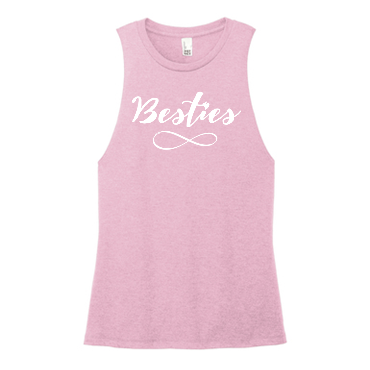 Besties Color Muscle Tank
