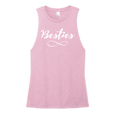 Besties Color Muscle Tank