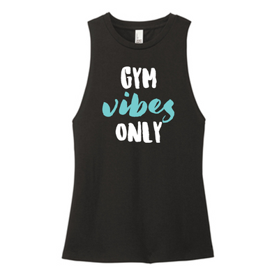 Gym Vibes Only Color Muscle Tank