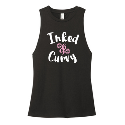 Inked & Curvy Color Muscle Tank