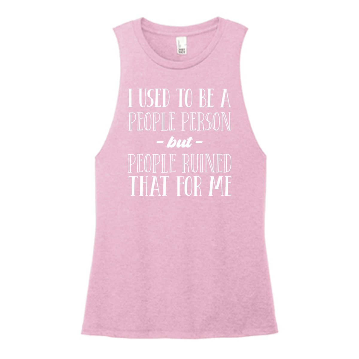 People Person Color Muscle Tank