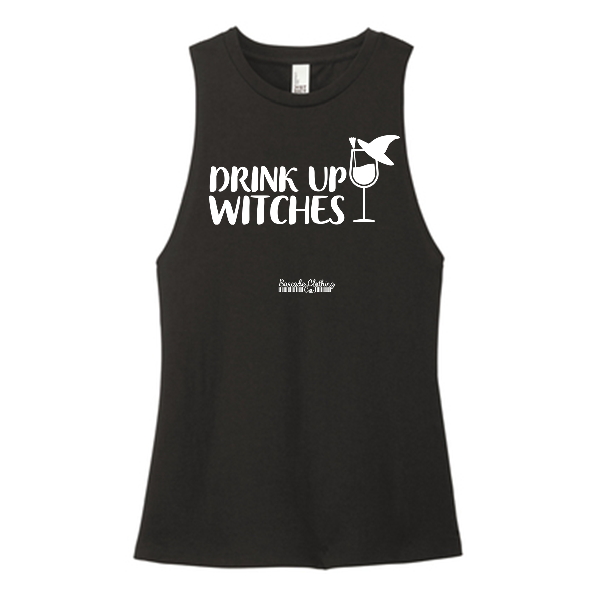 Drink Up Witches Color Muscle Tank