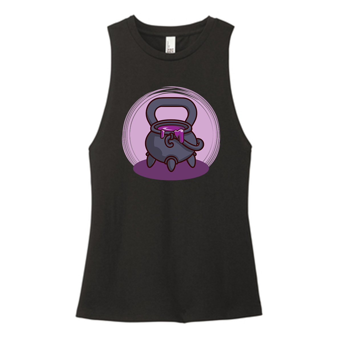 Kettlebell Couldron Color Muscle Tank