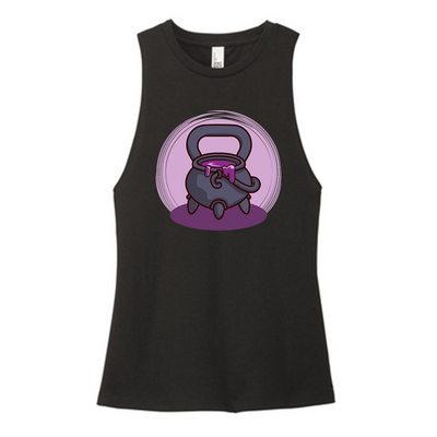 Kettlebell Couldron Color Muscle Tank