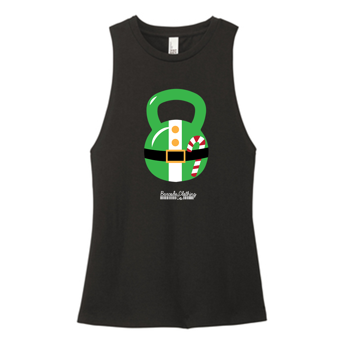 Elf Kettlebell Color Muscle Tank