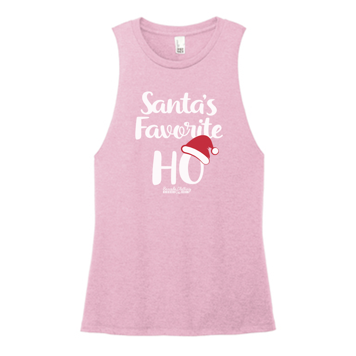Santa's Favorite Ho Color Muscle Tank
