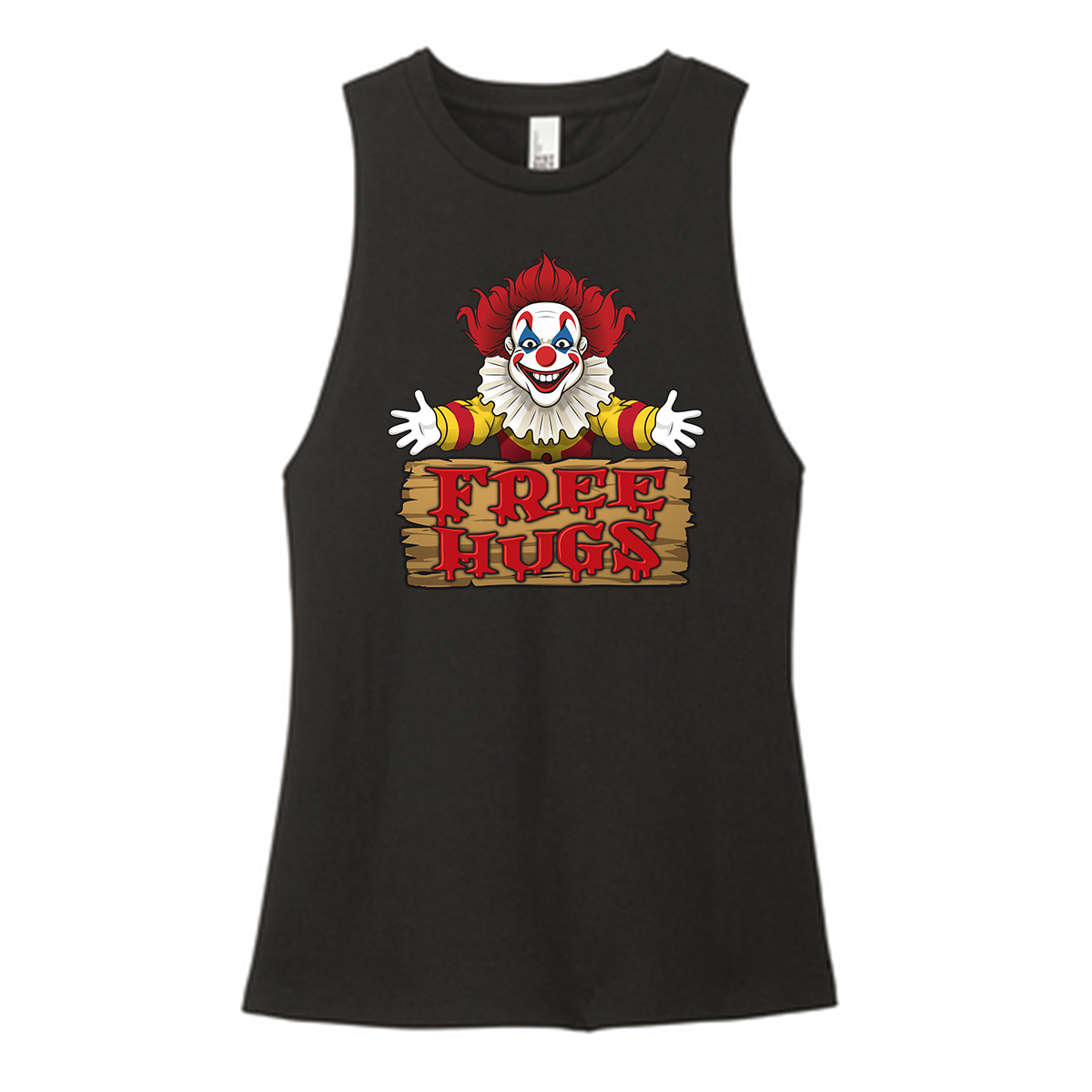 Free Hugs Color Muscle Tank