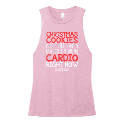 Christmas Cookies Are The Only Reason Color Muscle Tank