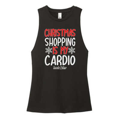 Christmas Is My Cardio Color Muscle Tank