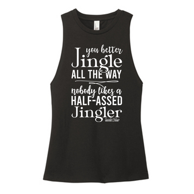 You Better Jingle Color Muscle Tank