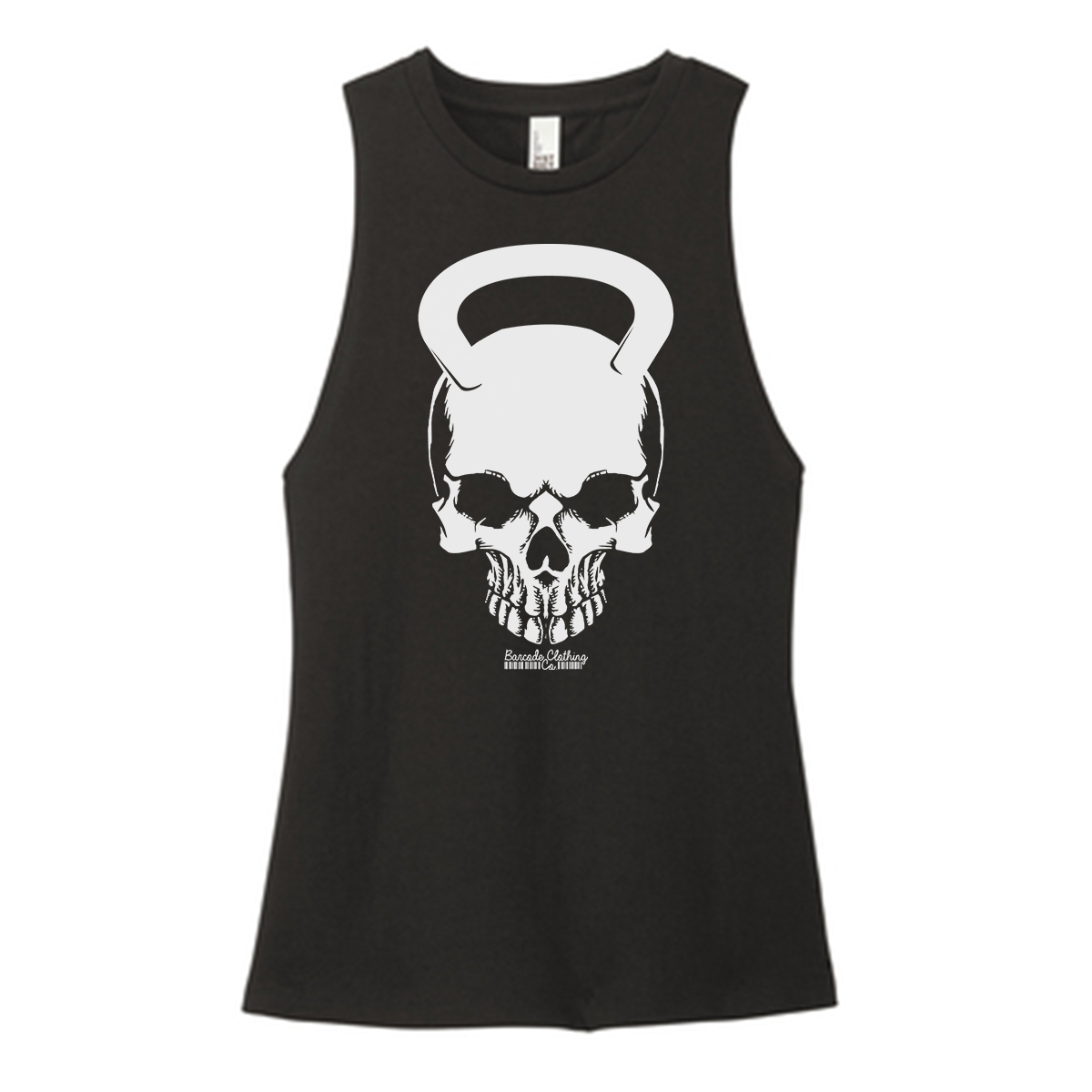 Kettlebell Skull Color Muscle Tank