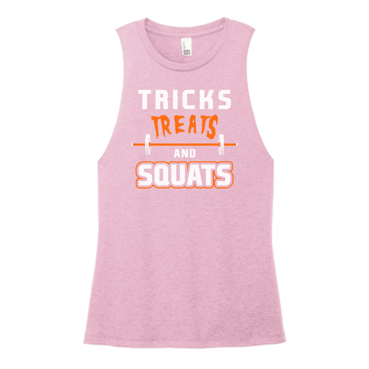 Tricks Treats Color Muscle Tank