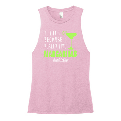 Lift Margaritas Color Muscle Tank