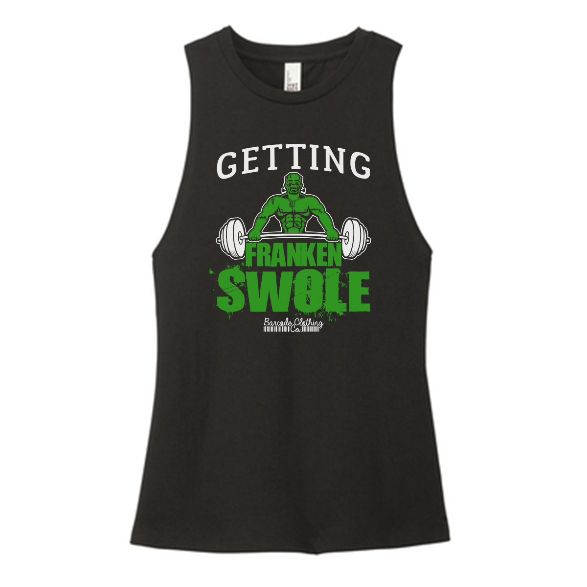 Getting Franken Swole Color Muscle Tank