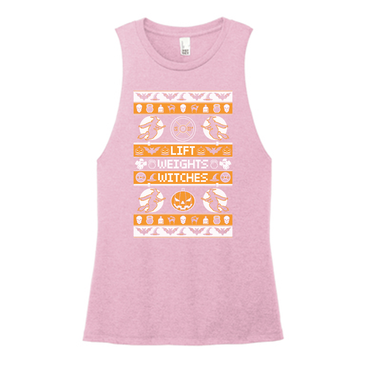Weights Witches Color Muscle Tank
