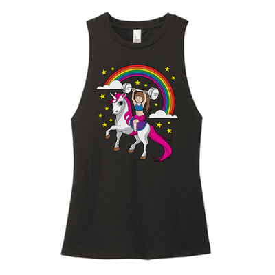 Magical Unicorn Color Muscle Tank