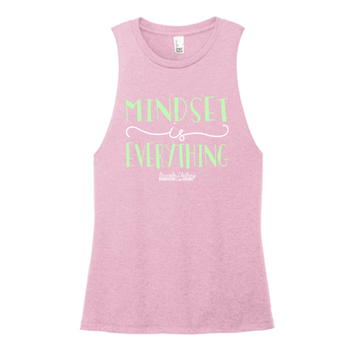 Mindset Is Everything Color Muscle Tank