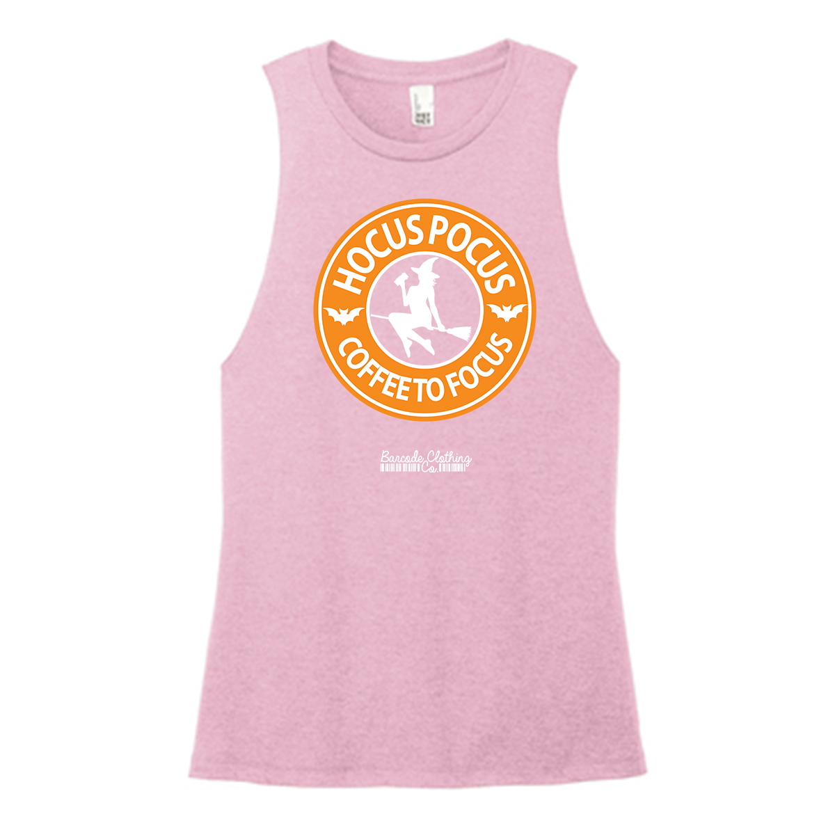 Hocus Pocus Coffee Color Muscle Tank