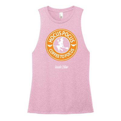 Hocus Pocus Coffee Color Muscle Tank