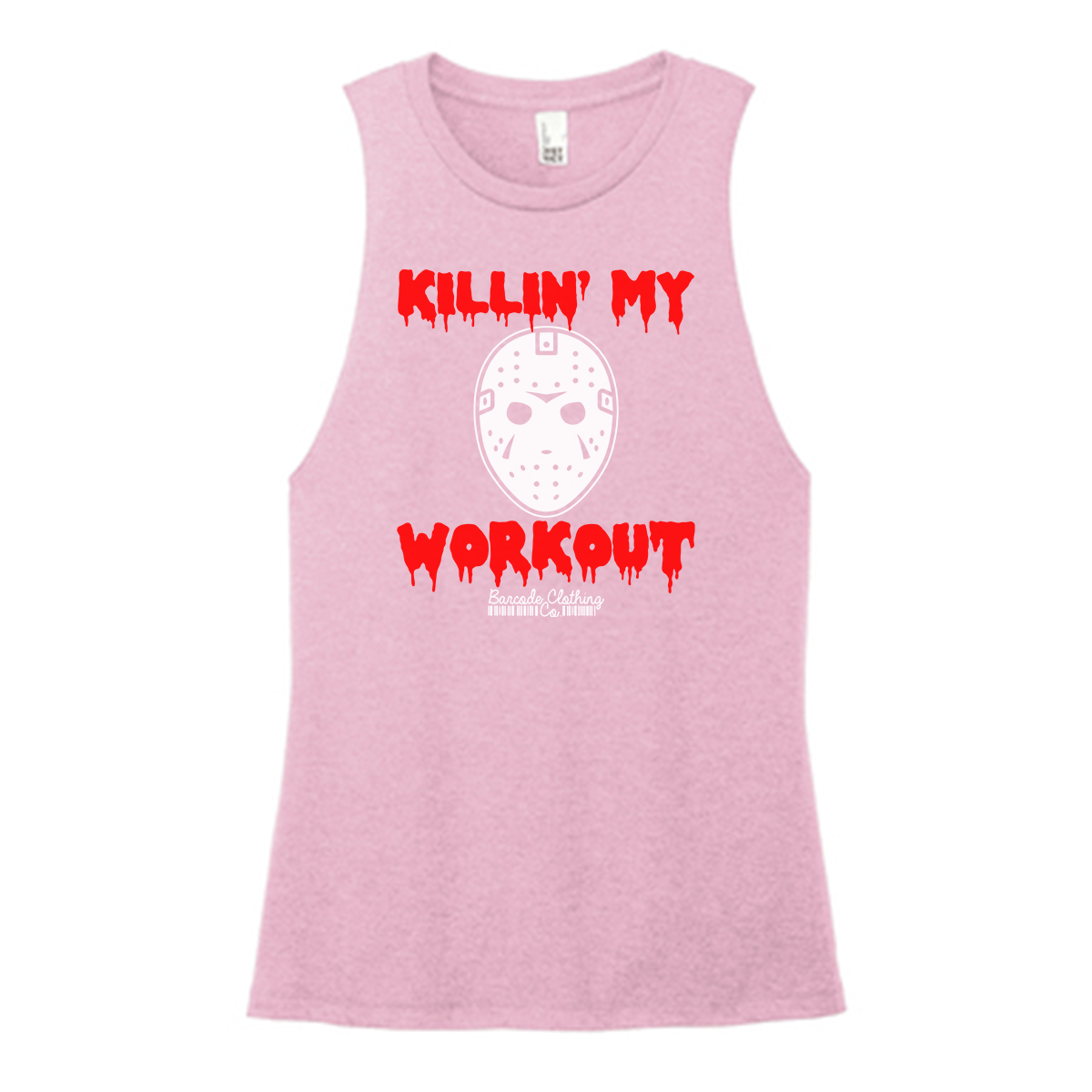 Killin My Workout Color Muscle Tank