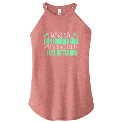 I Was Sad Color Rocker Tank
