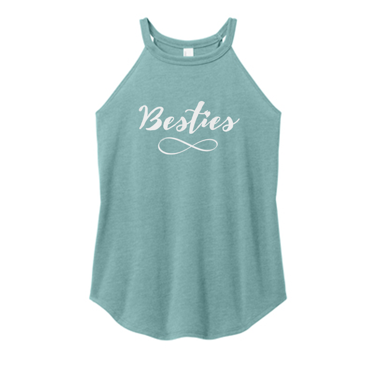 Besties Color Rocker Tank