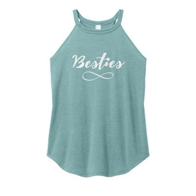 Besties Color Rocker Tank