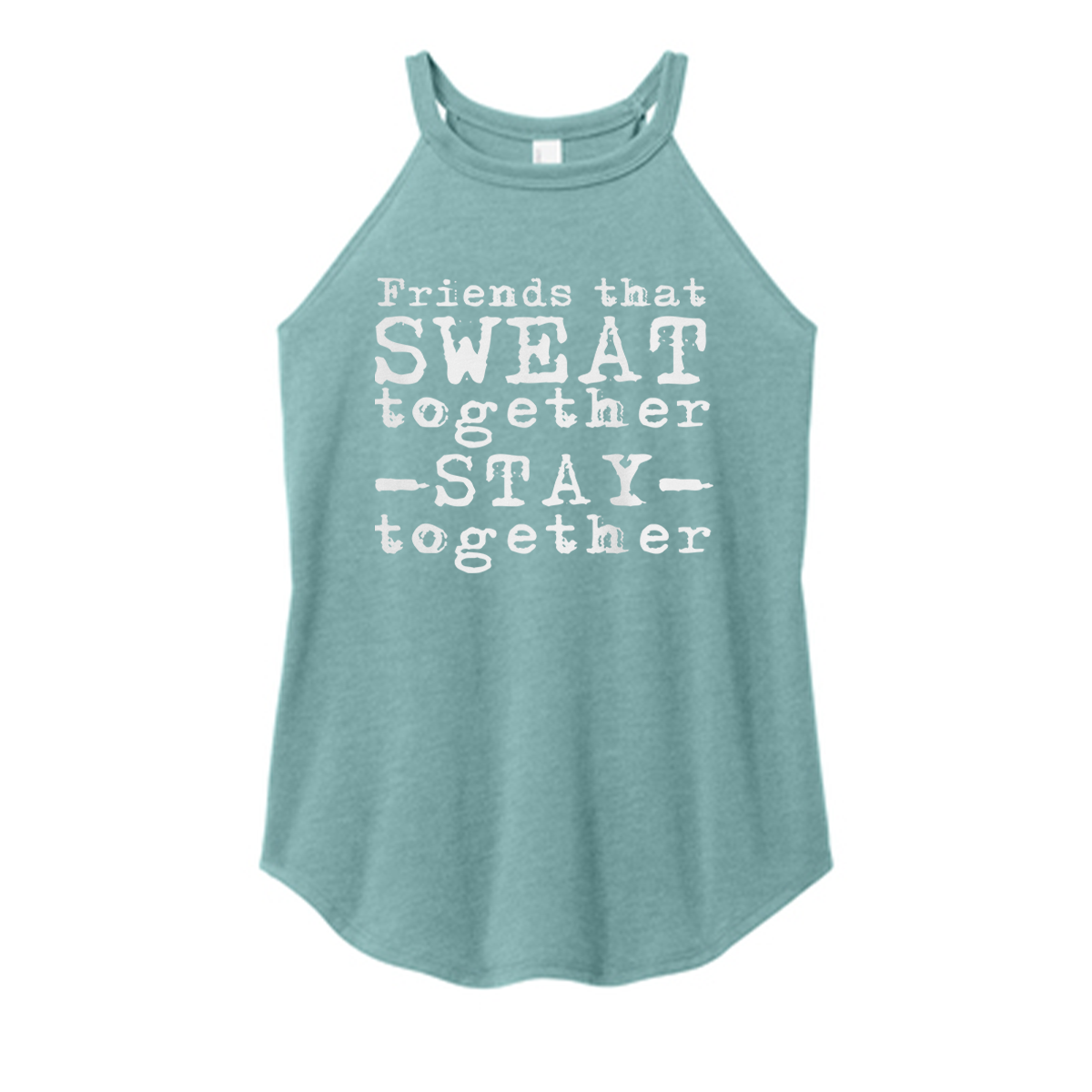 Friends That Sweat Color Rocker Tank