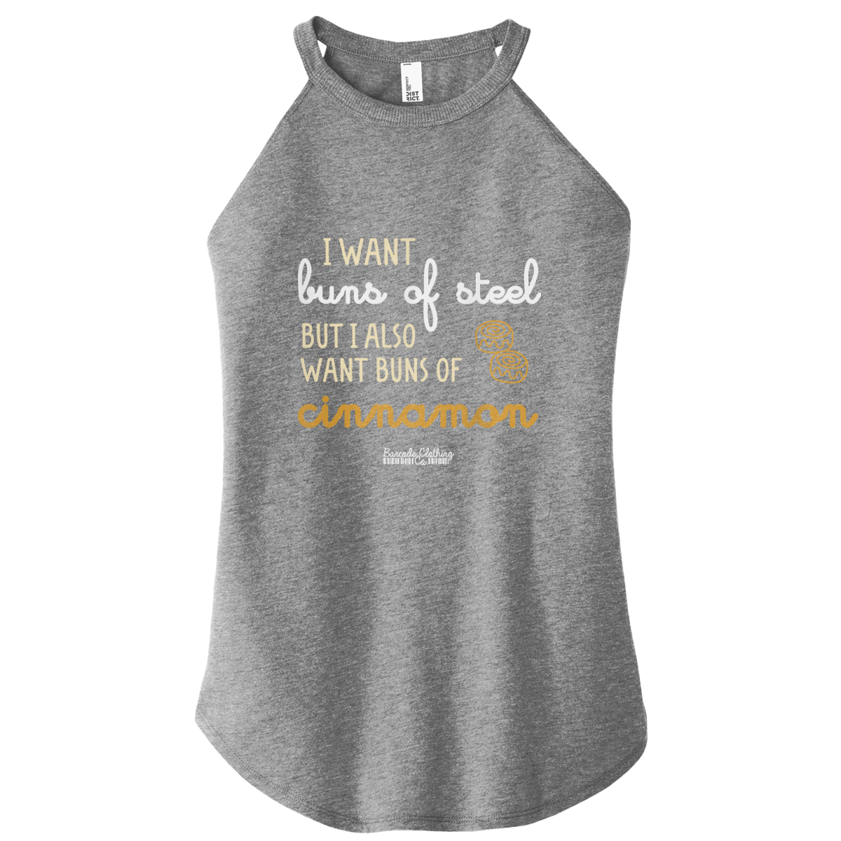 Cinnamon Buns Color Rocker Tank