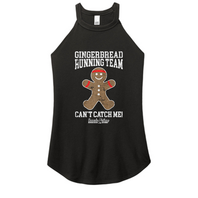 Gingerbread Running Team Color Rocker Tank
