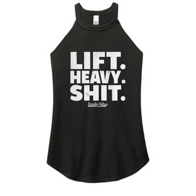 Lift Heavy Shit Color Rocker Tank