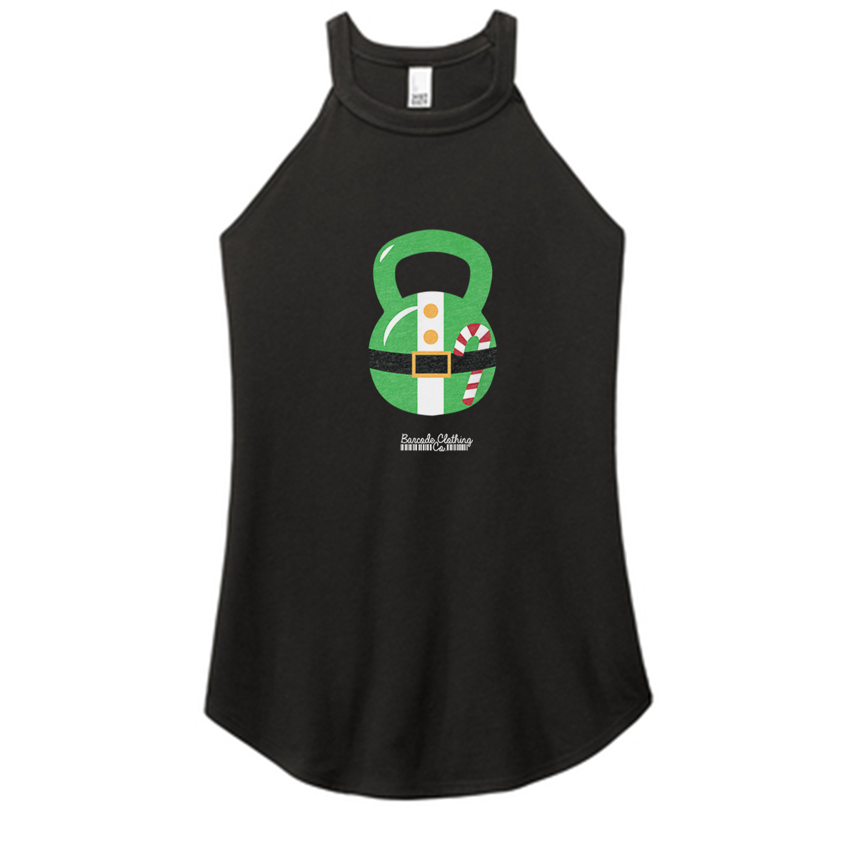 Elf Kettlebell Color Rocker Tank