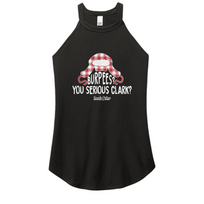 Burpees Clark Color Rocker Tank