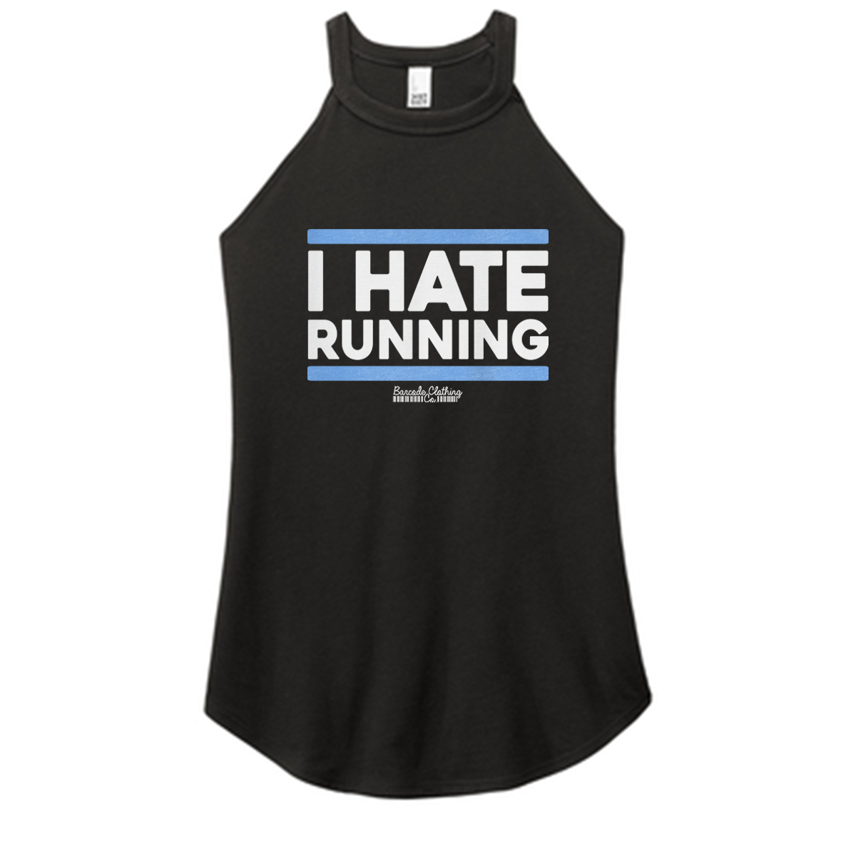 I Hate Running Color Rocker Tank