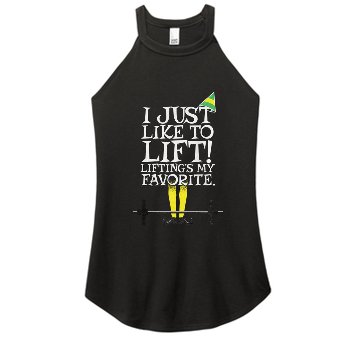 Lifting's My Favorite Color Rocker Tank