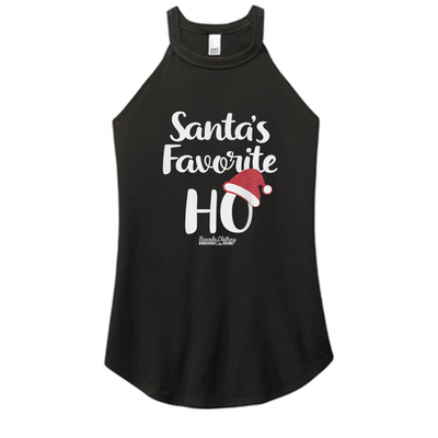 Santa's Favorite Ho Color Rocker Tank