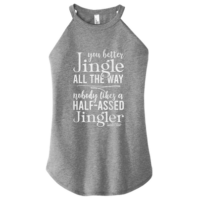 You Better Jingle Color Rocker Tank