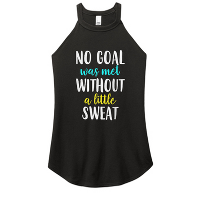 No Goal Was Met Color Rocker Tank