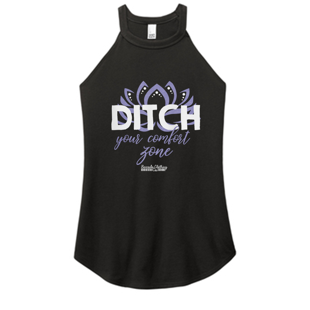 Ditch Comfort Zone Color Rocker Tank