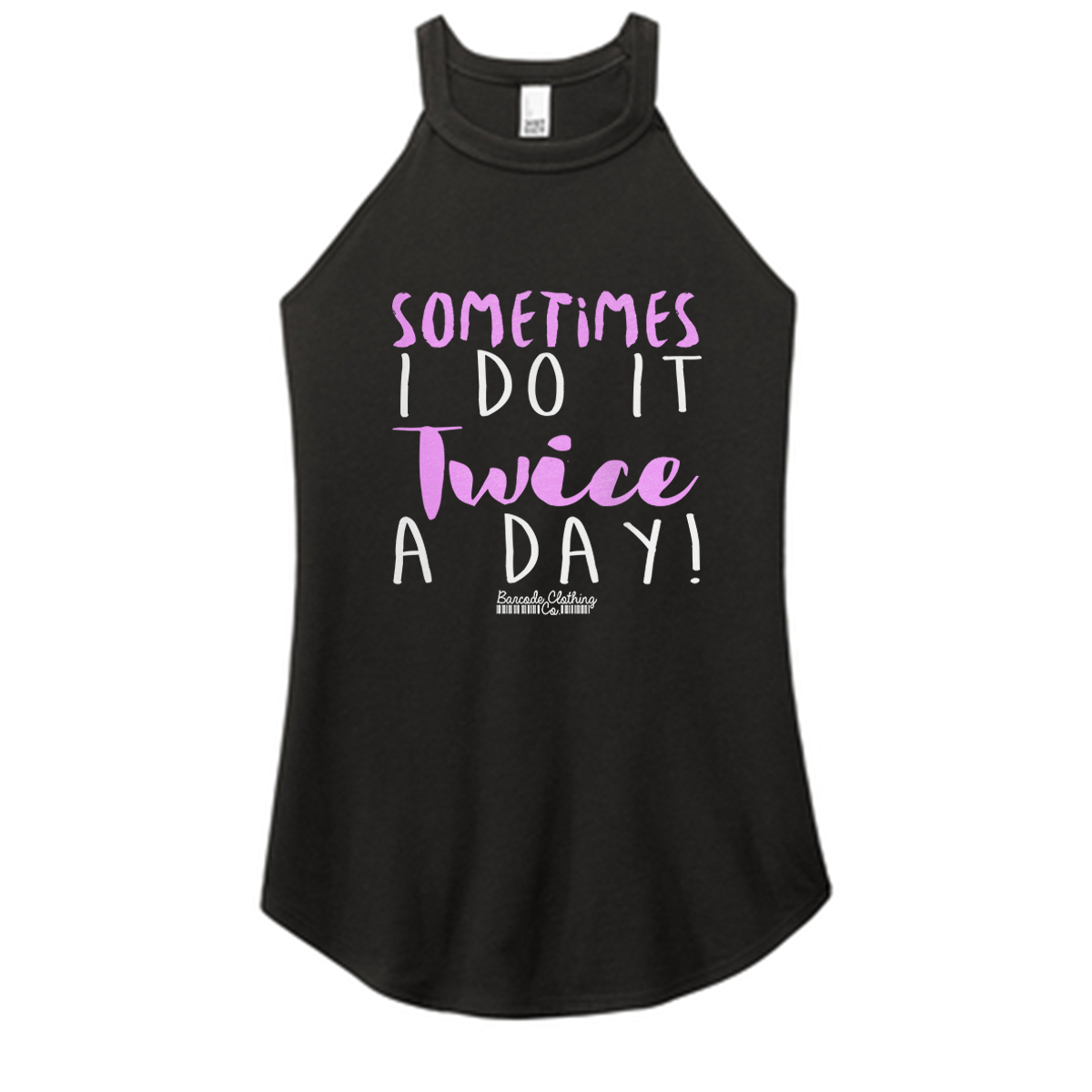 Twice A Day Color Rocker Tank