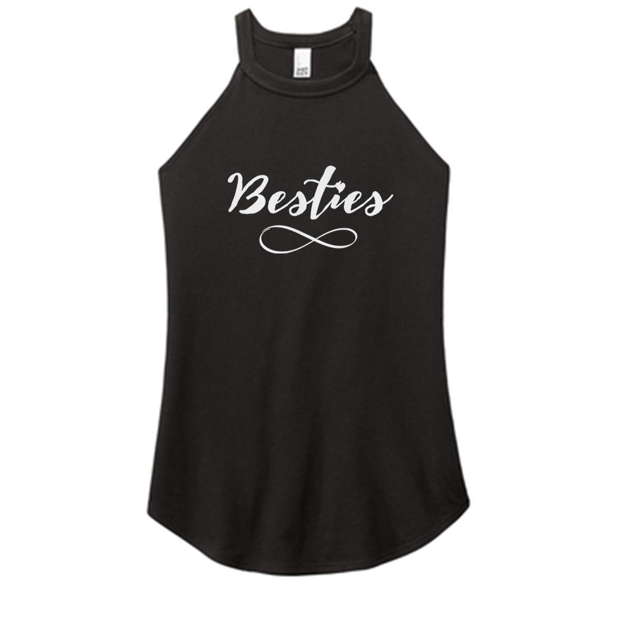 Besties Color Rocker Tank