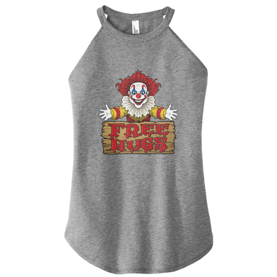 Free Hugs Color Rocker Tank