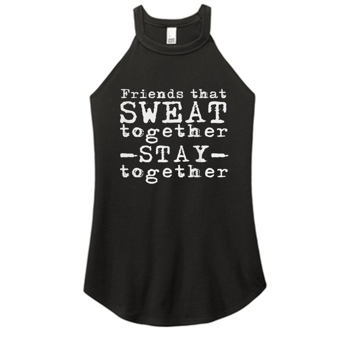 Friends That Sweat Color Rocker Tank