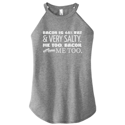 Bacon Salty Color Rocker Tank