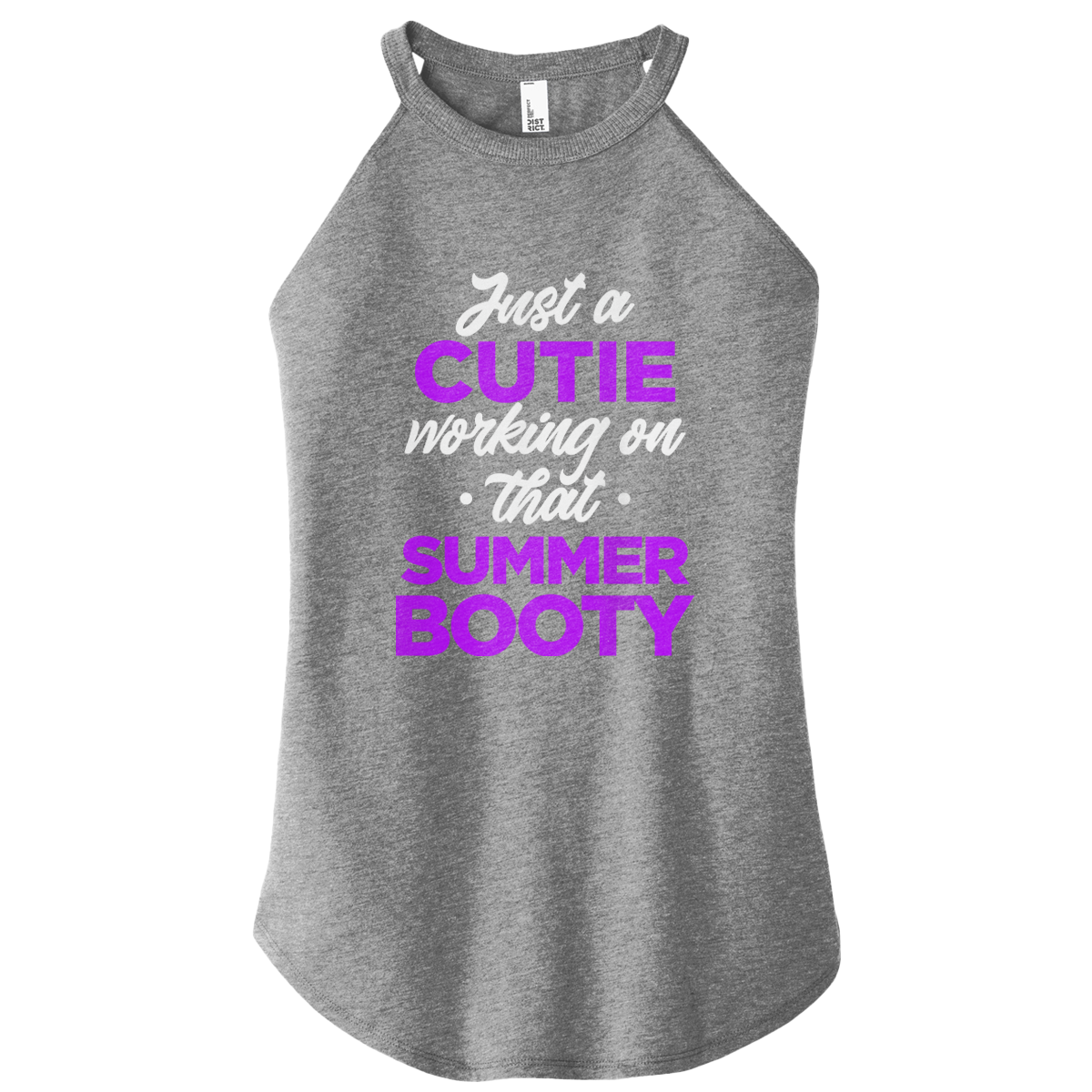 Summer Booty Color Rocker Tank