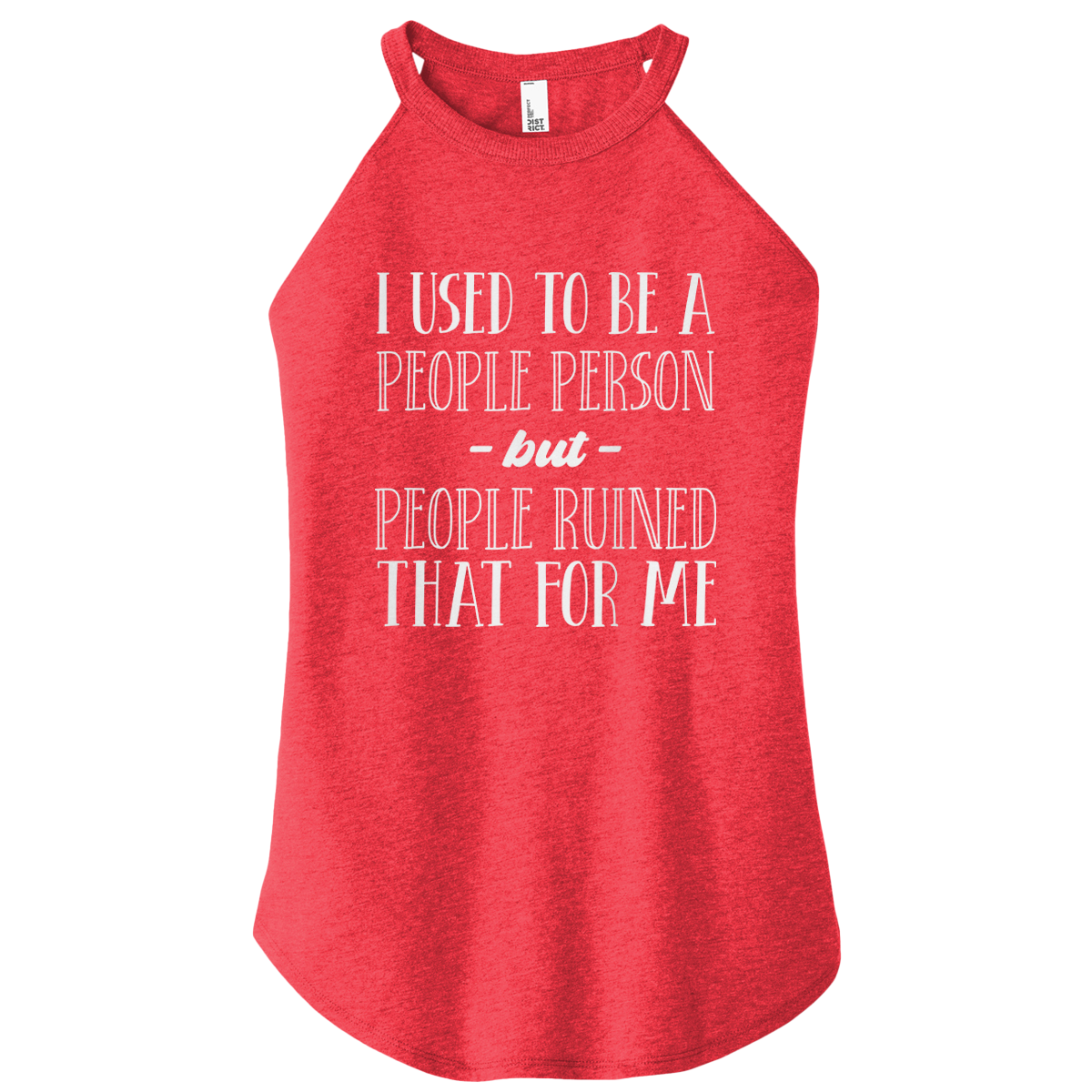 People Person Color Rocker Tank